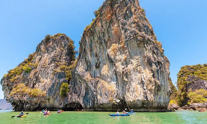 Phang Nga Bay and James Bond Island with Canoeing By Big Boat