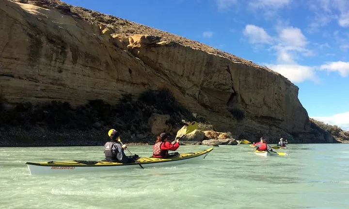 Kayak Full-Day Activity in La Leona River from El Calafate