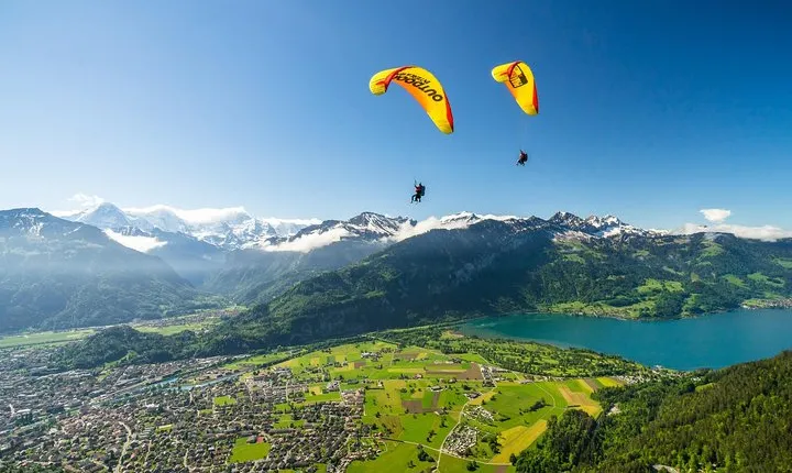 Tandem Paragliding Experience from Interlaken
