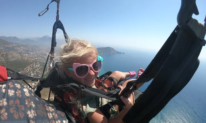 Tandem Paragliding in Alanya, Antalya Turkey with a Licensed Guide
