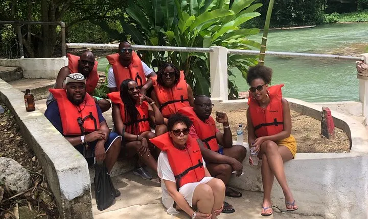 Jamaica Martha Brae Bamboo Rafting with Bus Transportation