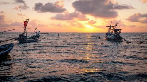 ⁠Night Fishing in Trincomalee