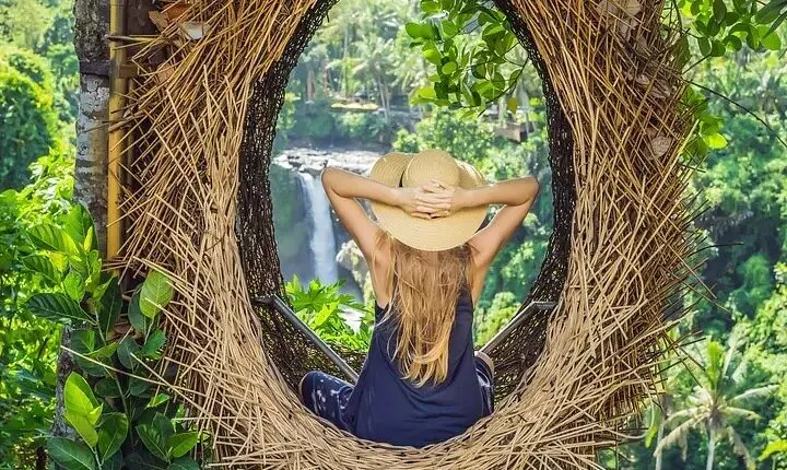 Ubud: Monkey Forest, Jungle Swing, Rice Terrace, and Water Temple