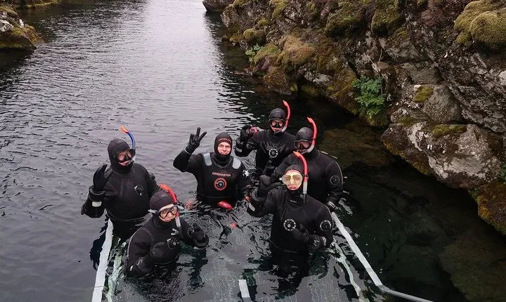 Silfra: Snorkeling Between Tectonic Plates - meet on location