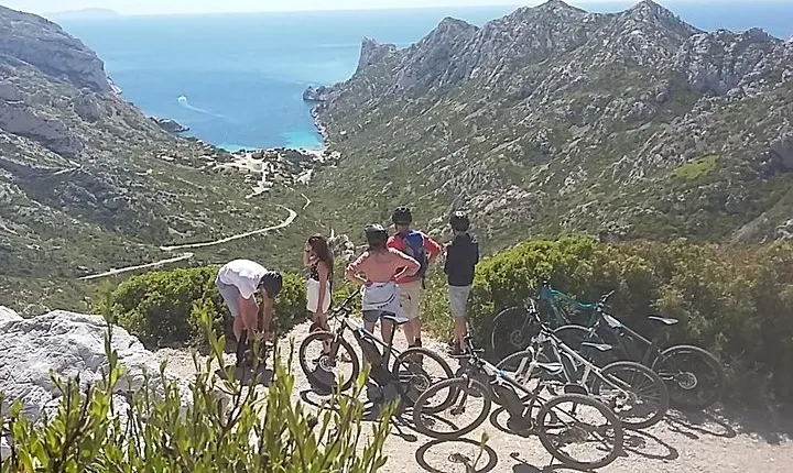 Calanques Trilogy Electric Bike Tour from Marseille