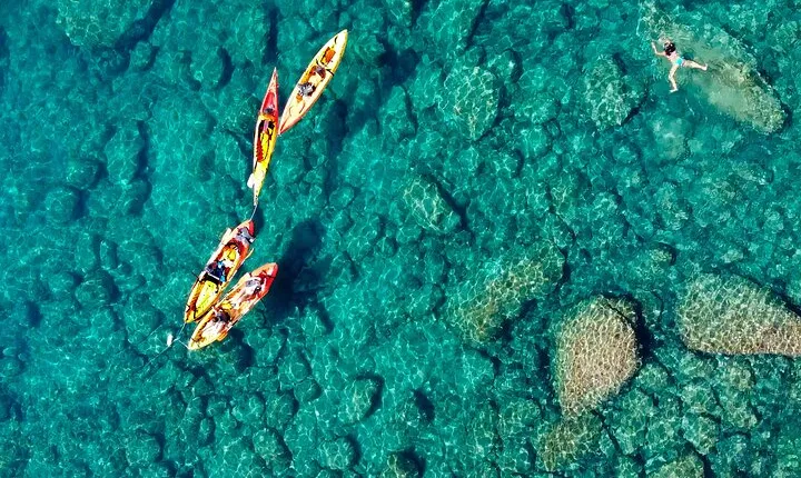 Costa Brava Day Adventure: Kayak, Snorkel & Cliff Jump with Lunch