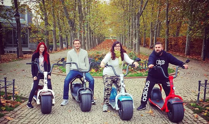 Grand city tour on Scrooser in Prague 