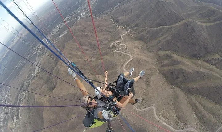 Tandem Flight Paraglider with Instructor + HD