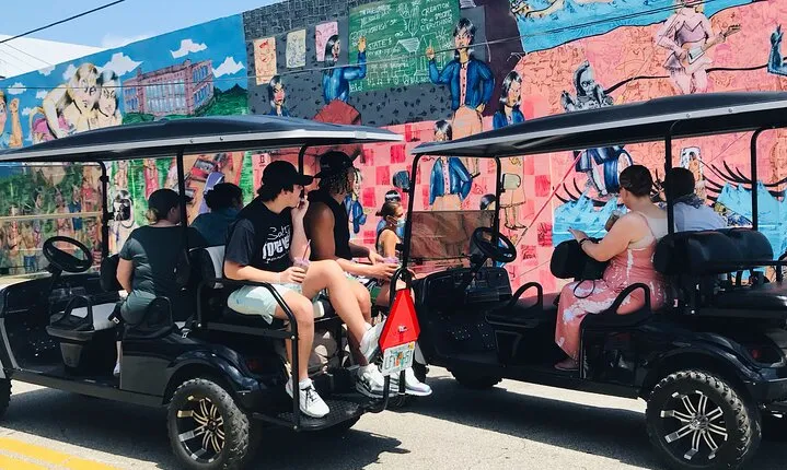 Wynwood Graffiti Golf Cart Small-Group Tour