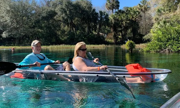 Glass Bottom Kayak Eco Tour through Rainbow Springs