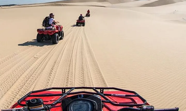 Agadir ATV Quad wild beach Sand dunes & forest with Snacks 