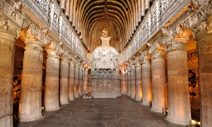 Ajanta and Ellora Caves Same Day from Aurangabad