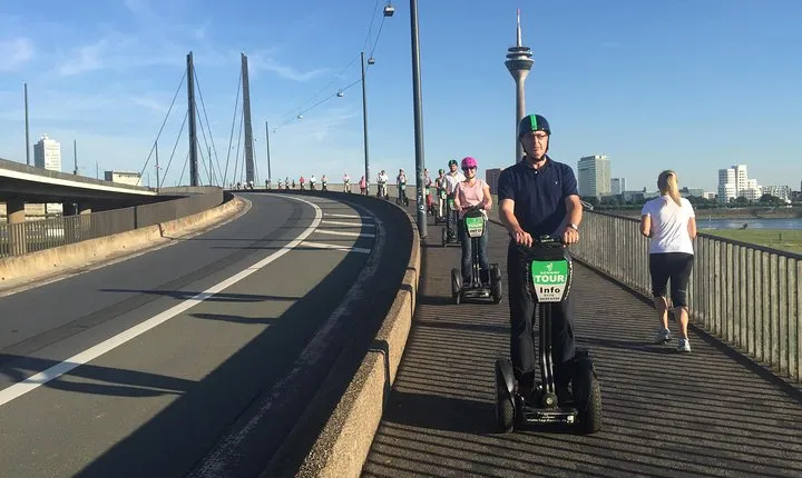 Düsseldorf Segway Rhein Tour: Rhine River Experience