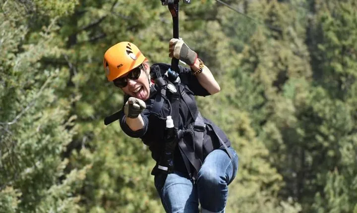 Rocky Mountain 6-Zipline Adventure on CO Longest and Fastest!