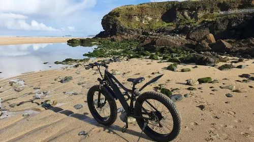 Hayle: 4-Hours Fat-Tyre E-Bike Hire