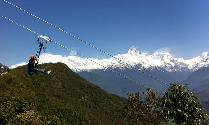 ZipFlyer Nepal - The World's Steepest Zip-line
