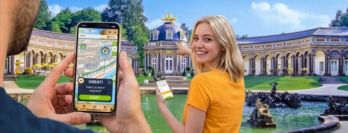 Self-guided digital scavenger hunt in Bayreuth
