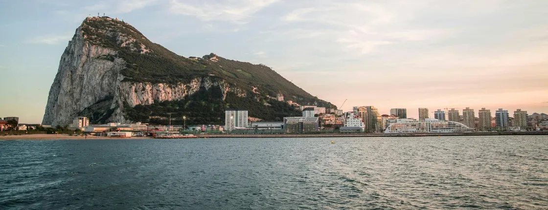 Gibraltar from Málaga