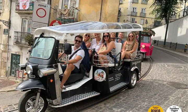 True 4Hour/Half Day Tuk Tuk Tour of Lisbon - Local Overview