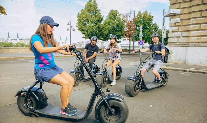 Guided Tours in Budapest on MonsteRoller e-Scooter