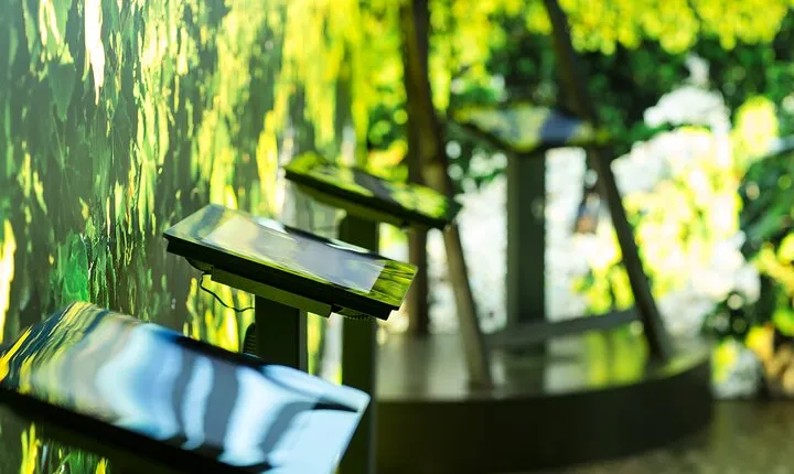 The discovery trail at Maison Brotte