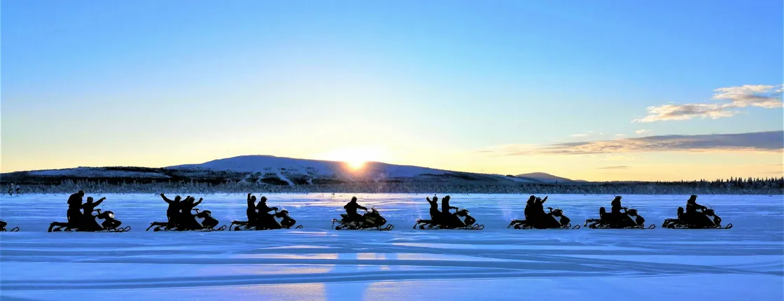 Levi wilderness safari with break in traditional Lap tent