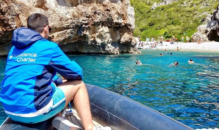 Blue cave, Mama Mia and Hvar, 5 island speedboat tour from Trogir