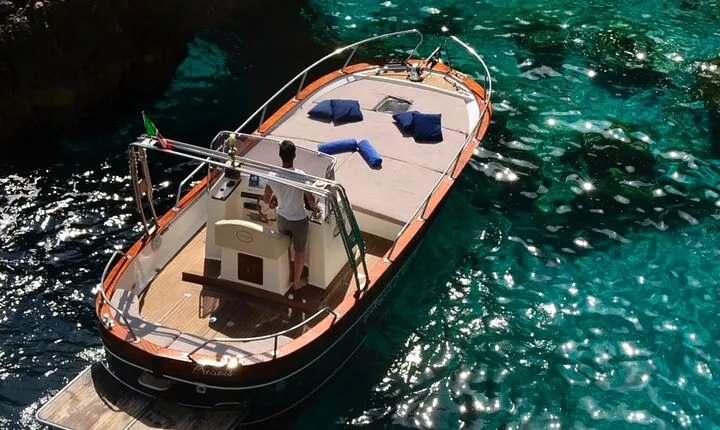 Half day tour of Capri by private boat