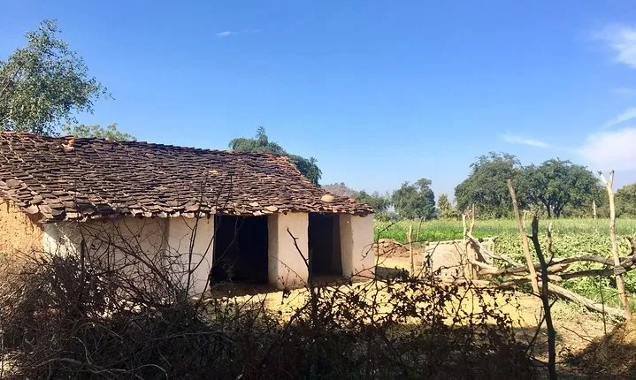 Raneh waterfall Khajuraho (motorcycle tour)