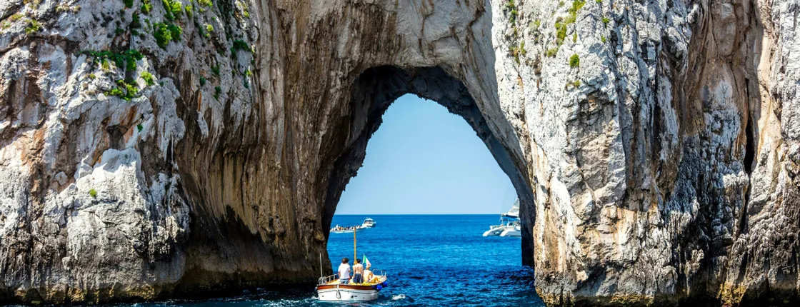 Capri Island Boat Cruise from Maiori