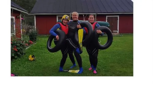 Levi: River Rafting Adventure with Car Tire