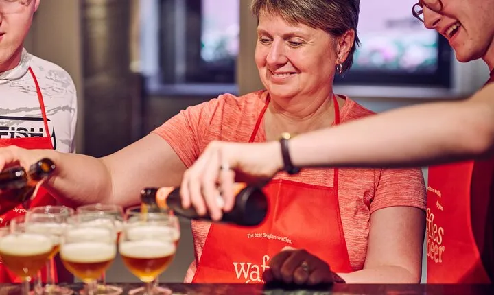 The Waffles 'n Beer Workshop in Bruges Centre