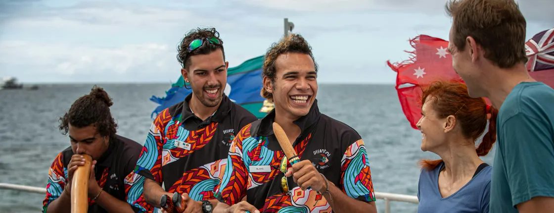 Great Barrier Reef snorkel indigenous experience