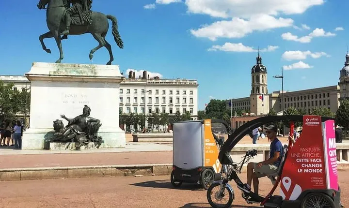 1 or 2-Hour Pedicab tour of Lyon