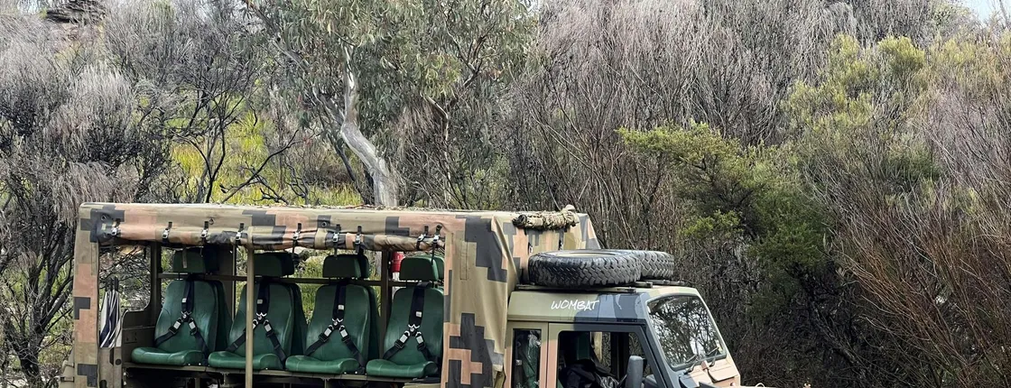 Blue Mountains 3-hour army truck adventure