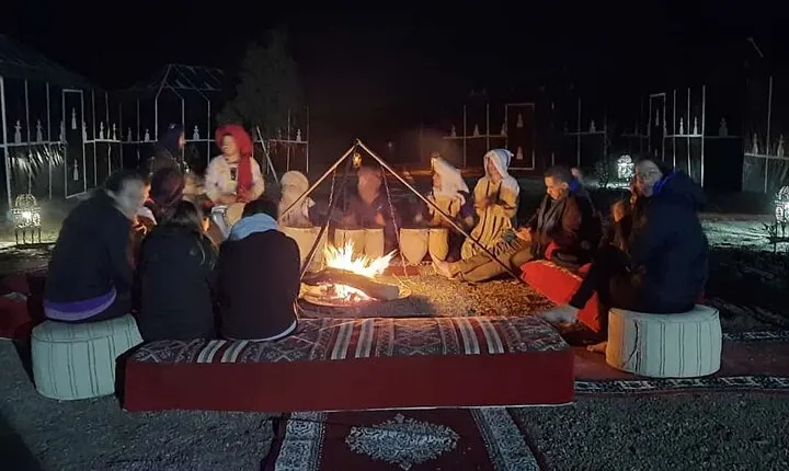 Shared 3 Days Group Tour from Fez to Merzouga Desert, Camel Ride