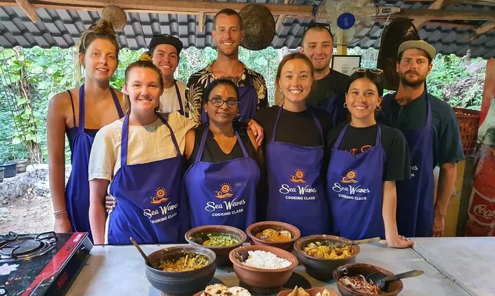 Sea waves sri lankan cooking class