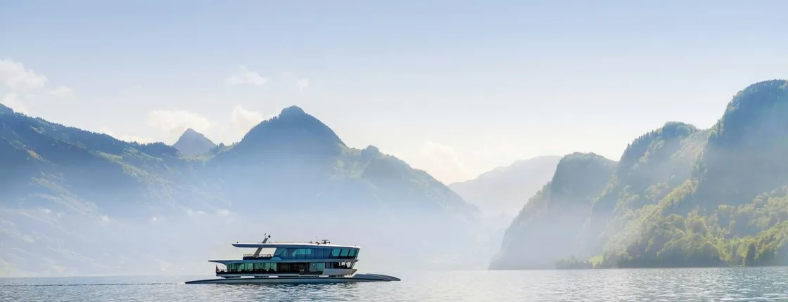 1-hour catamaran cruise on Lake Lucerne