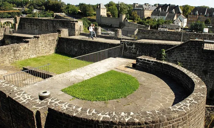 City Train in the old town of Luxembourg