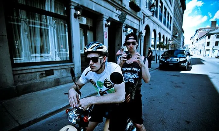 Guided Scooter Sightseeing Tour in Montreal