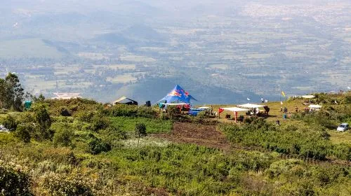 Sky Camp Kijabe, Rift Valley. paragliding