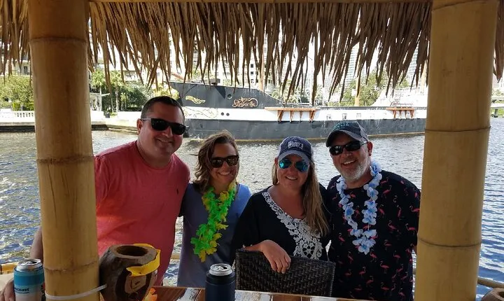Tiki Boat - Downtown Tampa - The Only Authentic Floating Tiki Bar