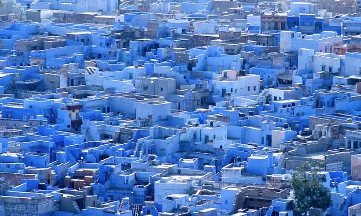 Blue City Heritage Private Walking Tour With Pickup and Drop-Off