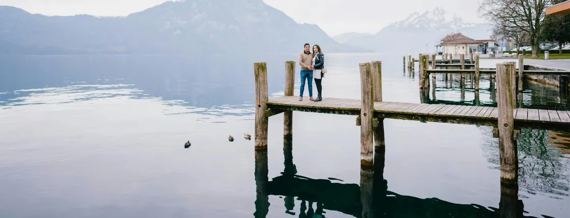1-hour private photoshoot in Lucerne