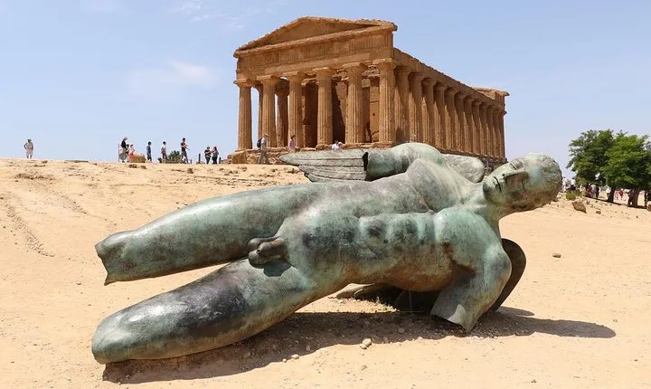 Villa Romana Del Casale in Piazza Armerina and Valley Of Temples in Agrigento