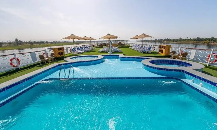 6 Days Nile Cruise:Luxor,Aswan,Abu Simbel with Train Tickets from Cairo