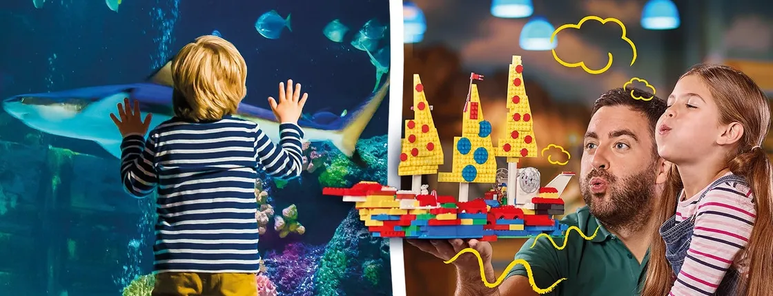 LEGOLAND Discovery Centre and SEA LIFE Oberhausen Combo Ticket