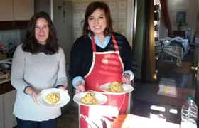 Pasta mama, Home cooking lessons at Grazia's house