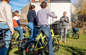 Bicycle tour in historic Ghent
