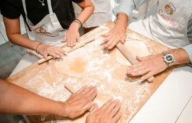 Cesarine: Small group Pasta and Tiramisu class in Montepulciano
